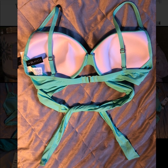 LA BLANCA SWIM TOP - SIZE 14 - Picture 3 of 4